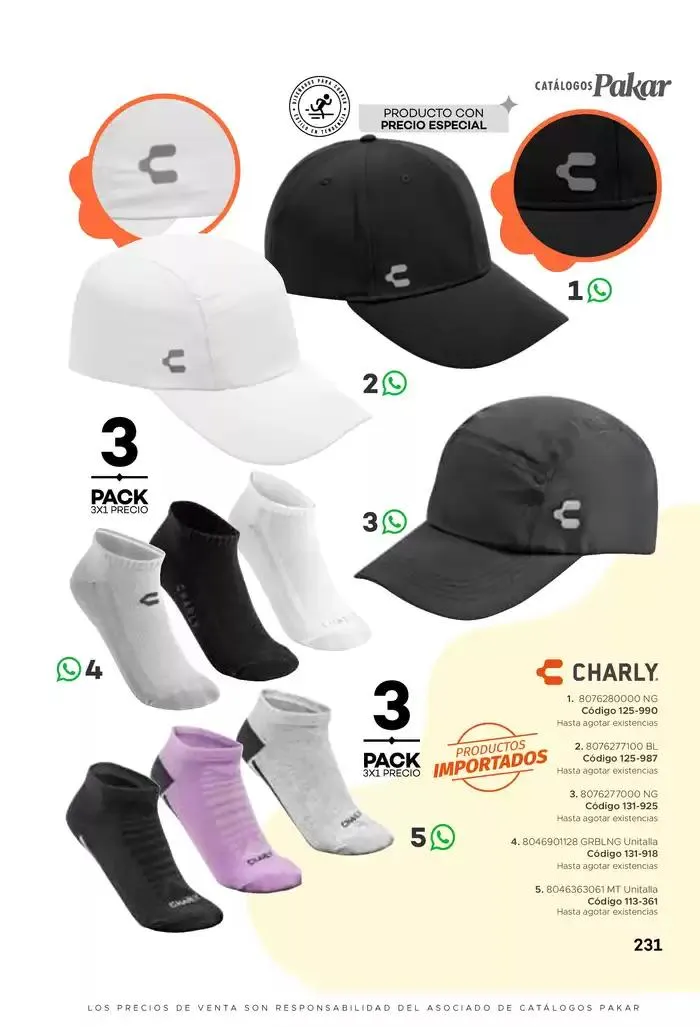Catálogo de Pakar Casual 31 de enero al 31 de agosto 2025 - Pagina 231