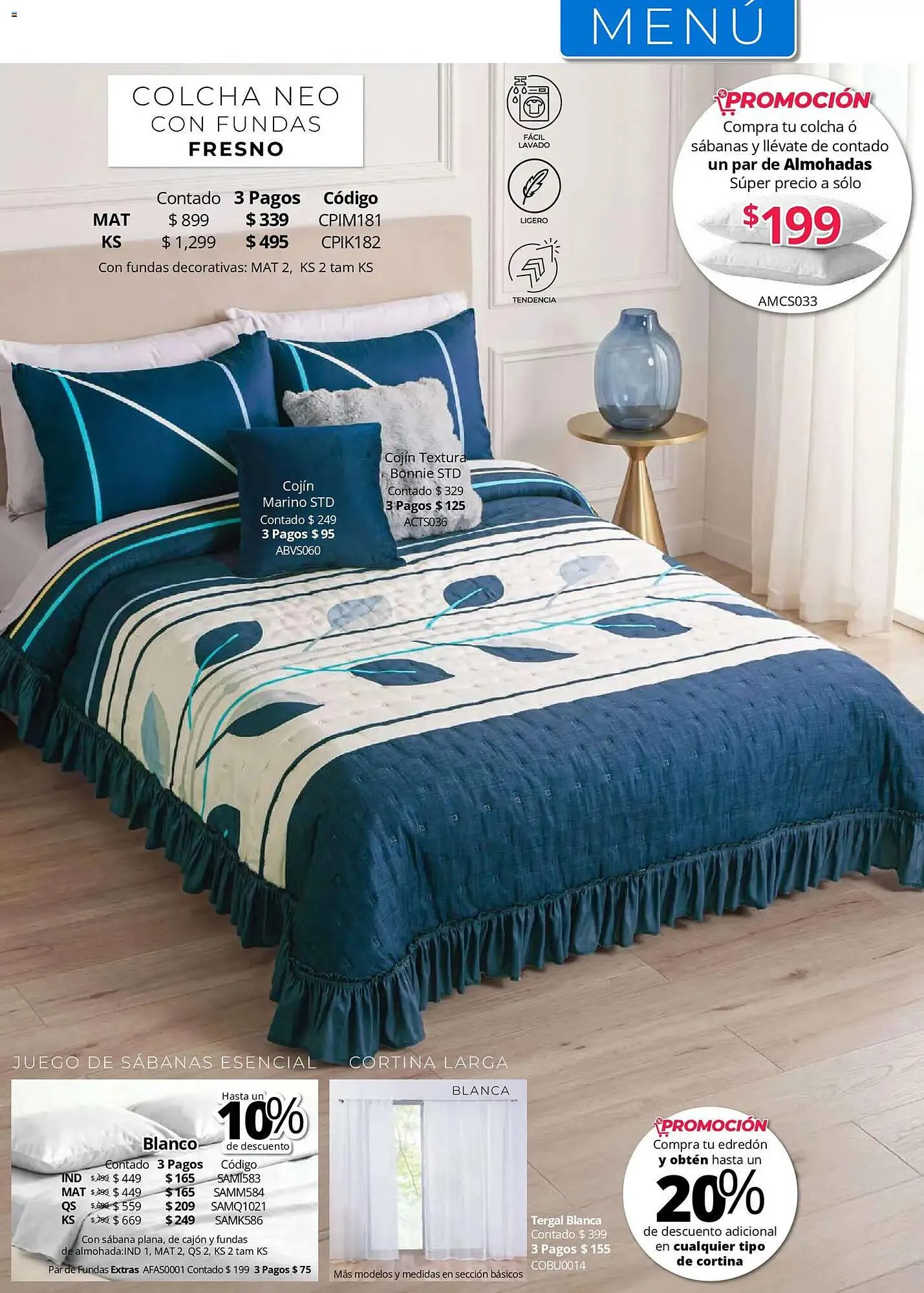 Catálogo de Catálogo Colchas Concord 1 de mayo al 1 de agosto 2026 - Pagina 110