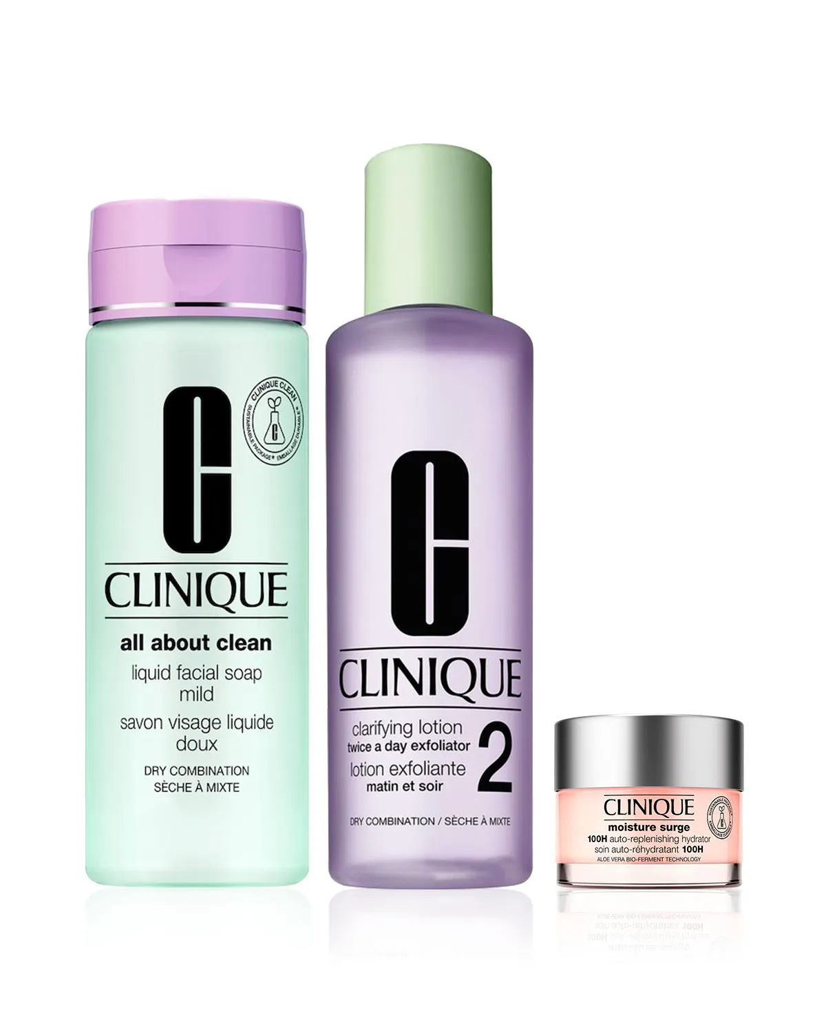 Set Rutina Sencilla 3 pasos de viaje Piel Mixta Seca