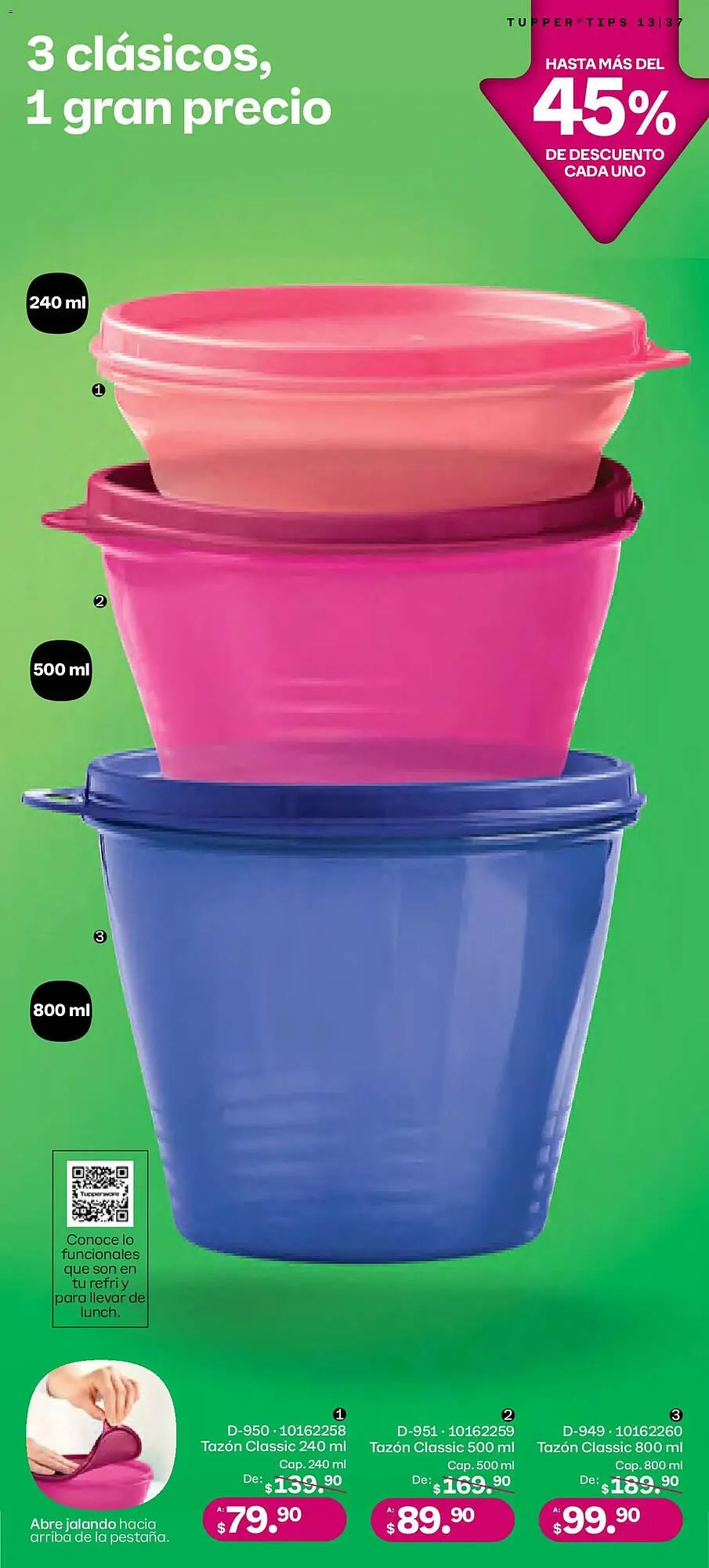Catálogo de Catálogo Tupperware 1 de diciembre al 28 de diciembre 2025 - Pagina 37