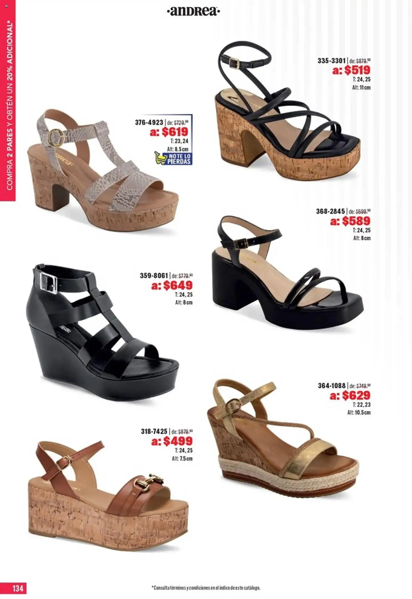 Catálogo de Catálogo Andrea 5 de abril al 2 de mayo 2026 - Pagina 134