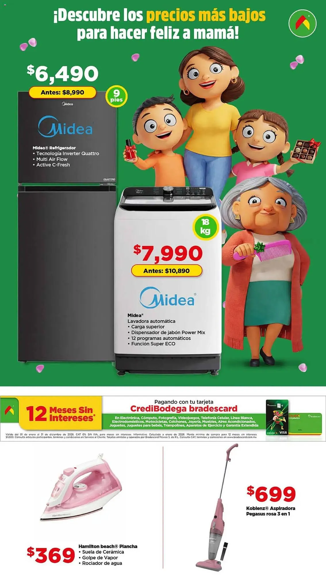 Catálogo de Folleto Bodega Aurrerá 13 de abril al 12 de mayo 2026 - Pagina 4