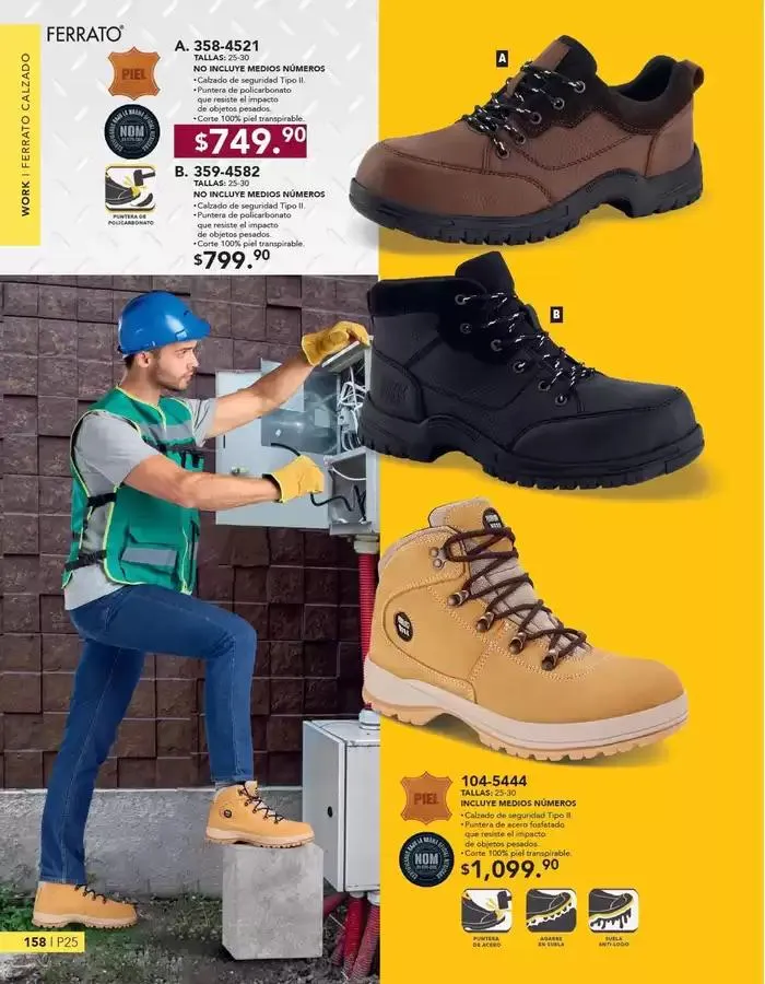 Catálogo de ANDREA | CALZADO CABALLERO 26 de enero al 24 de mayo 2025 - Pagina 158