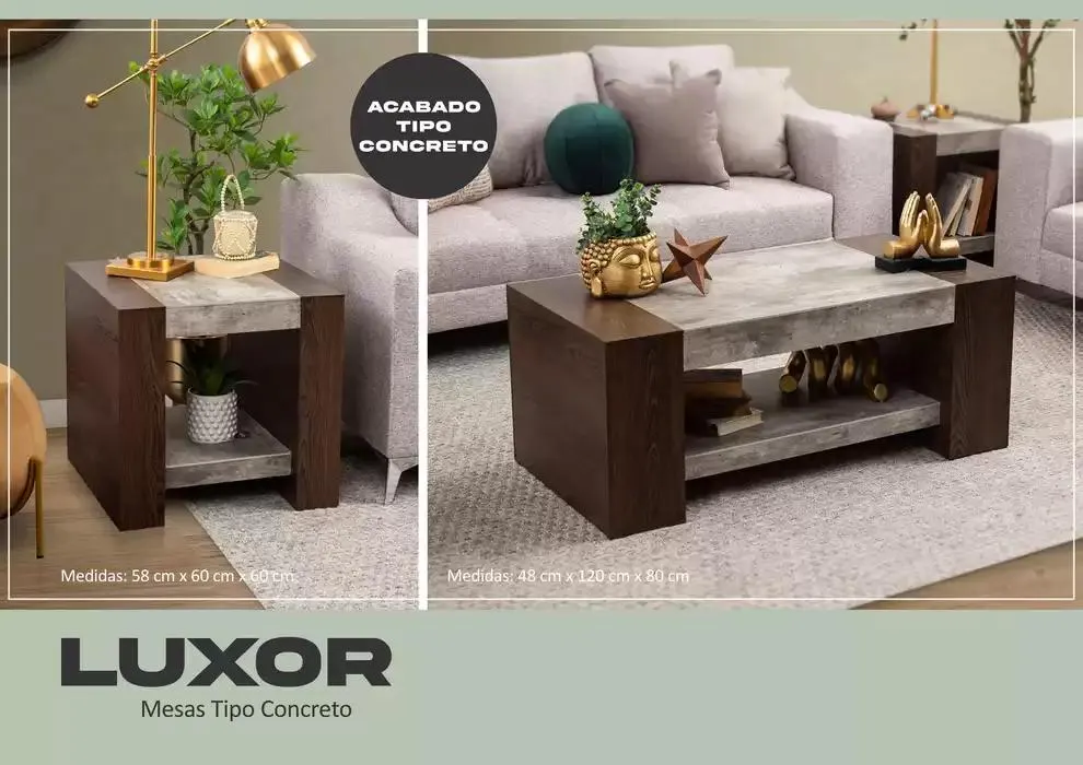 Catálogo de Muebles Dico Mesas Ocasionales Centro 2025 14 de febrero al 31 de diciembre 2025 - Pagina 28