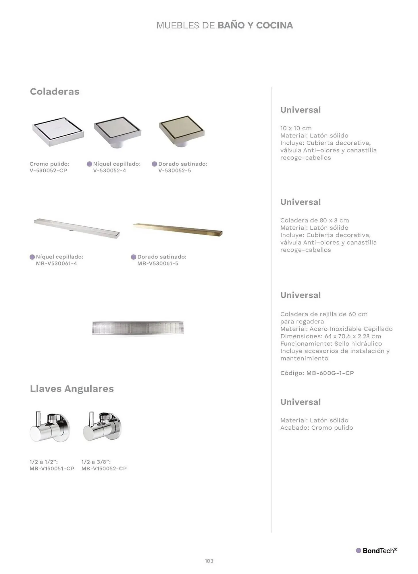 Catálogo de Catálogo Interceramic 3 de octubre al 3 de octubre 2026 - Pagina 103