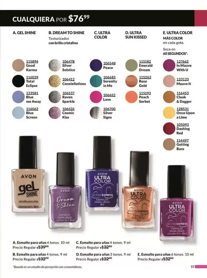 Catálogo de Avon COSMÉTICOS C5 6 de febrero al 31 de diciembre 2025 - Pagina 57