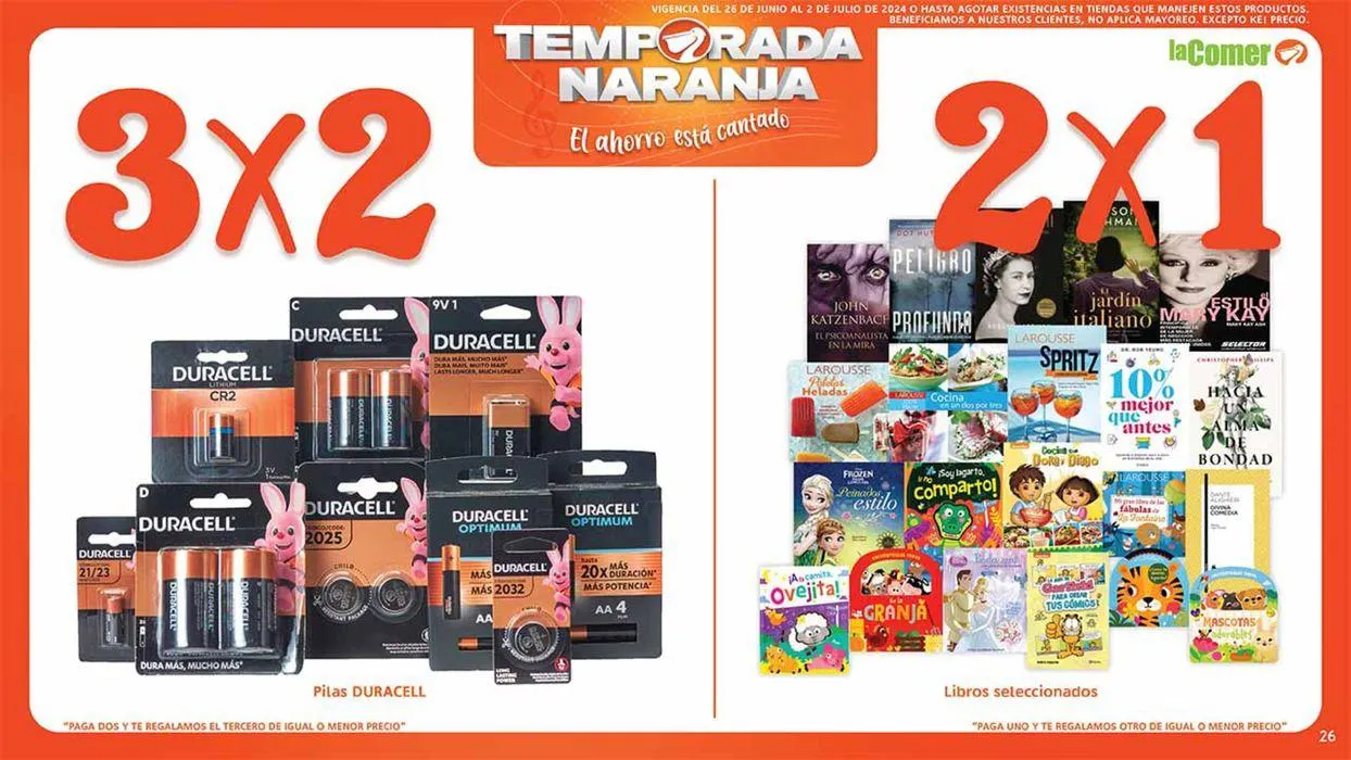 Catálogo de Temporada Naranja 26 de junio al 2 de julio 2024 - Pagina 26