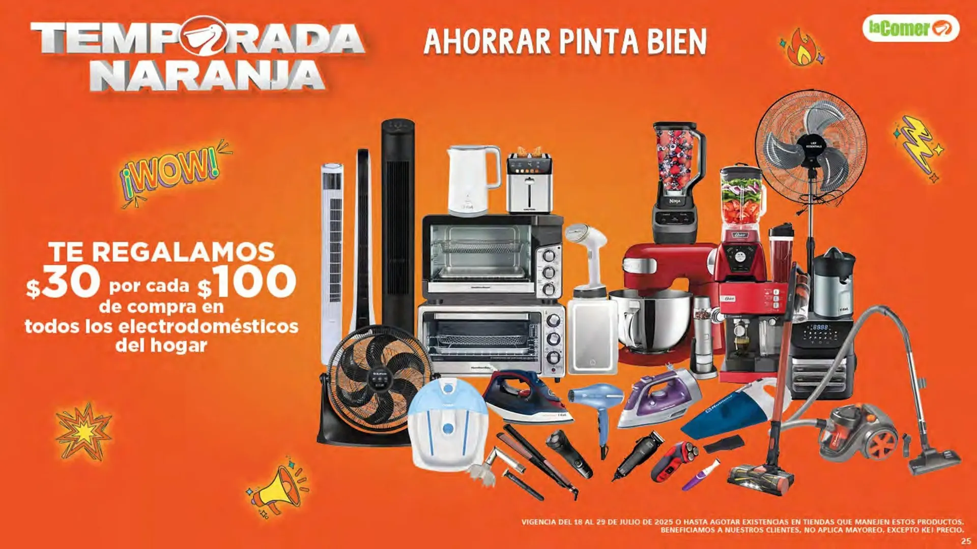 Catálogo de Catálogo La Comer 18 de julio al 29 de julio 2025 - Pagina 25