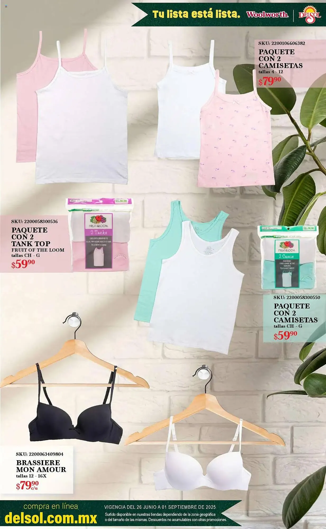 Catálogo de Catálogo Woolworth 26 de junio al 2 de septiembre 2025 - Pagina 77