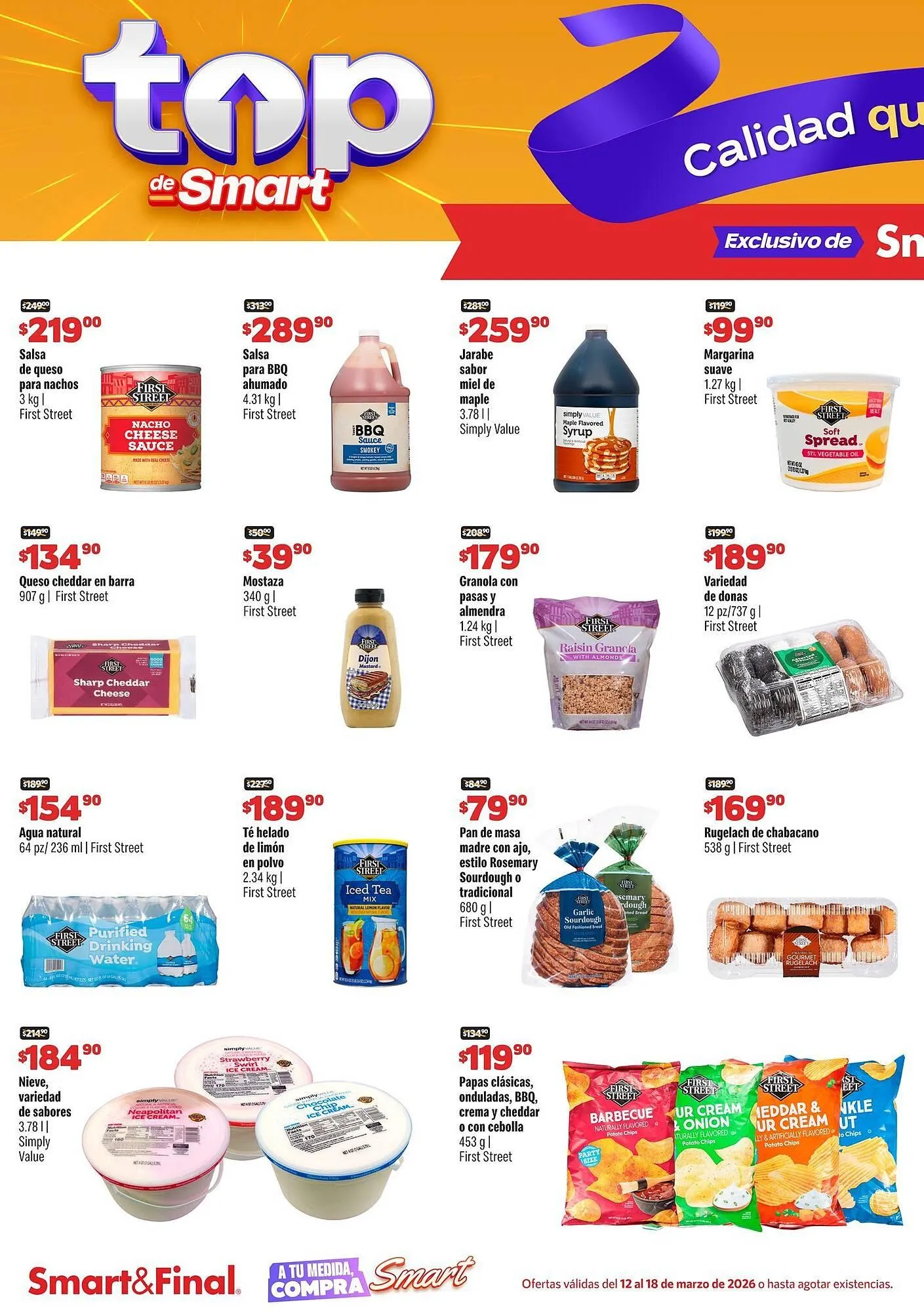 Catálogo de Catálogo Smart & Final 12 de marzo al 18 de marzo 2026 - Pagina 4