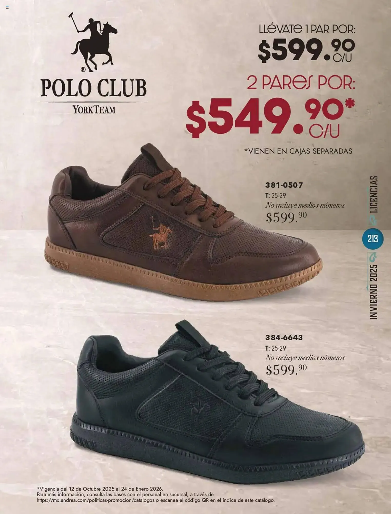 Catálogo de Catálogo Andrea 13 de octubre al 25 de enero 2026 - Pagina 213