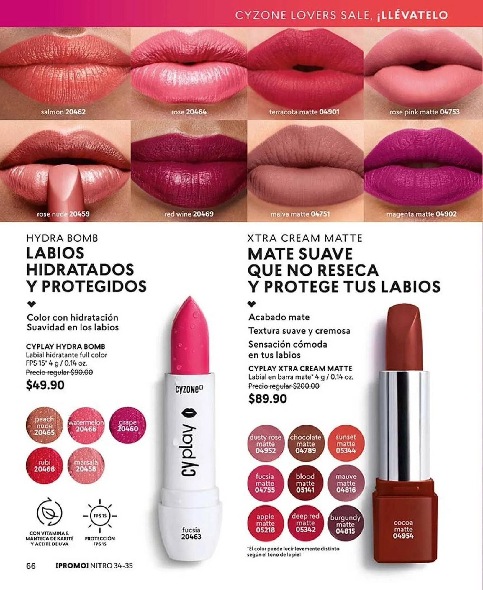 Catálogo de Catálogo Cyzone 12 de agosto al 31 de diciembre 2025 - Pagina 66