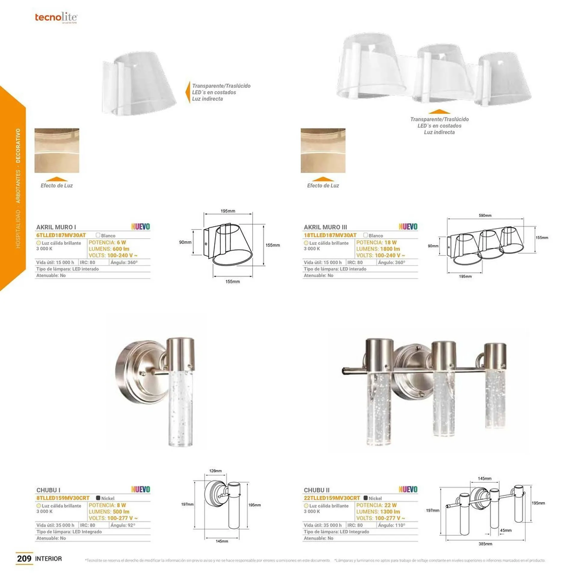 Catálogo de Catálogo Tecnolite 27 de junio al 31 de diciembre 2025 - Pagina 167