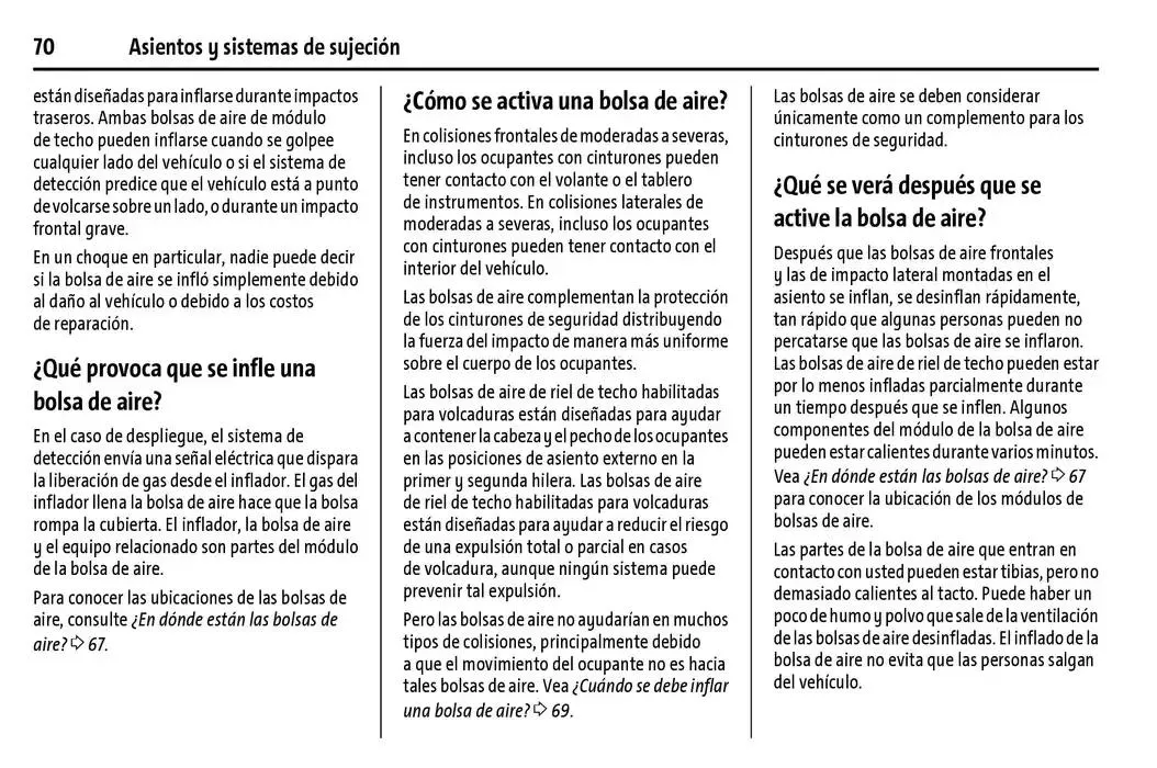 Catálogo de Cheyenne 2025 Manual del propietario 22 de enero al 31 de diciembre 2025 - Pagina 71