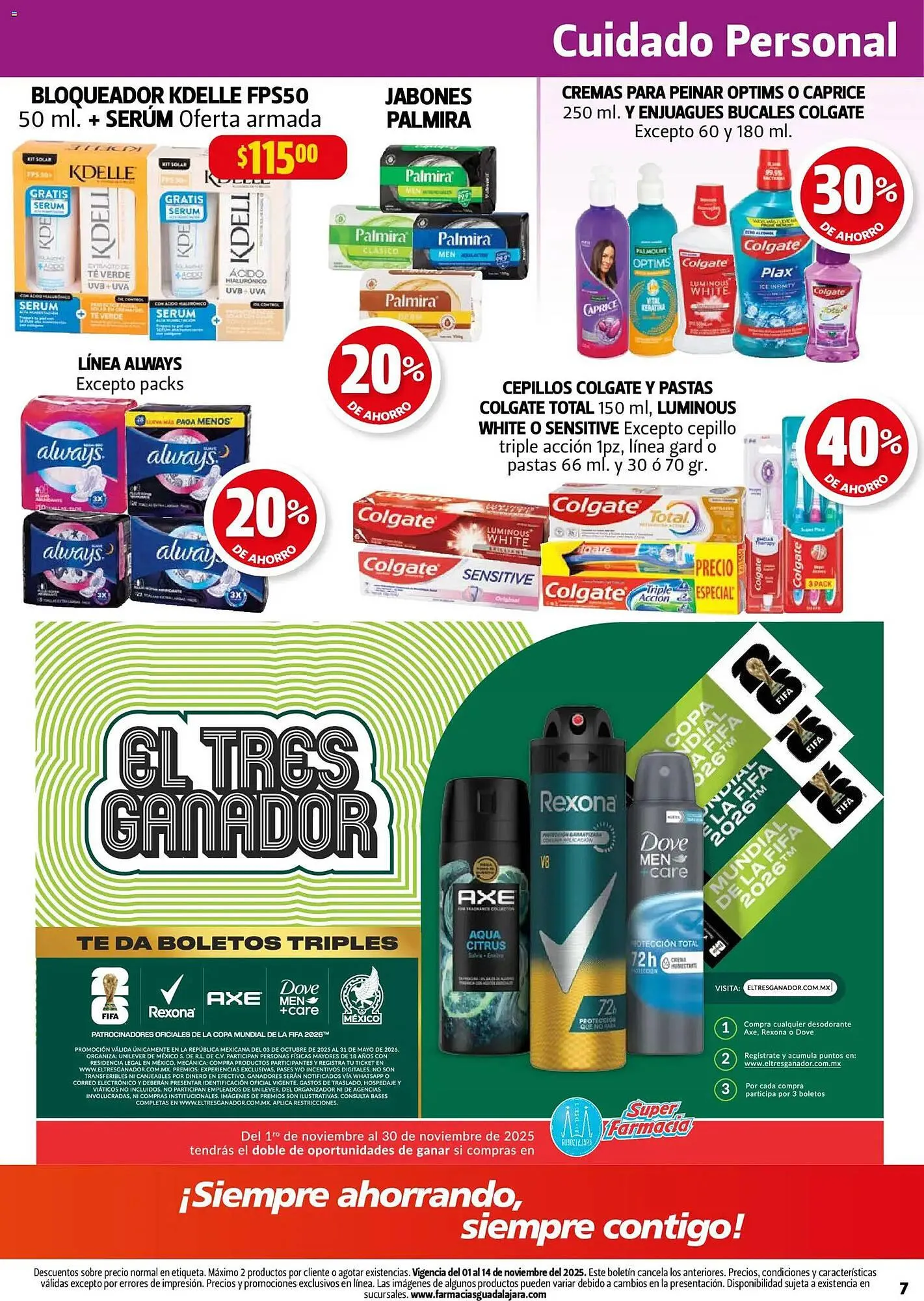 Catálogo de Folleto Farmacias Guadalajara 1 de noviembre al 14 de noviembre 2025 - Pagina 7