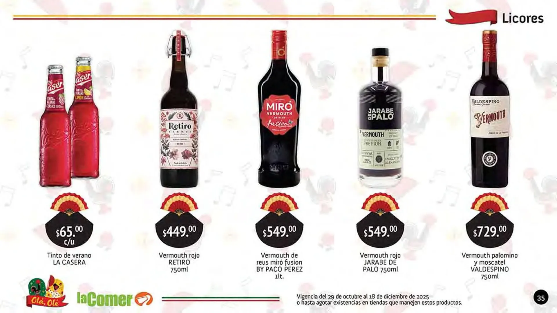 Catálogo de Folleto La Comer 29 de octubre al 18 de diciembre 2025 - Pagina 35