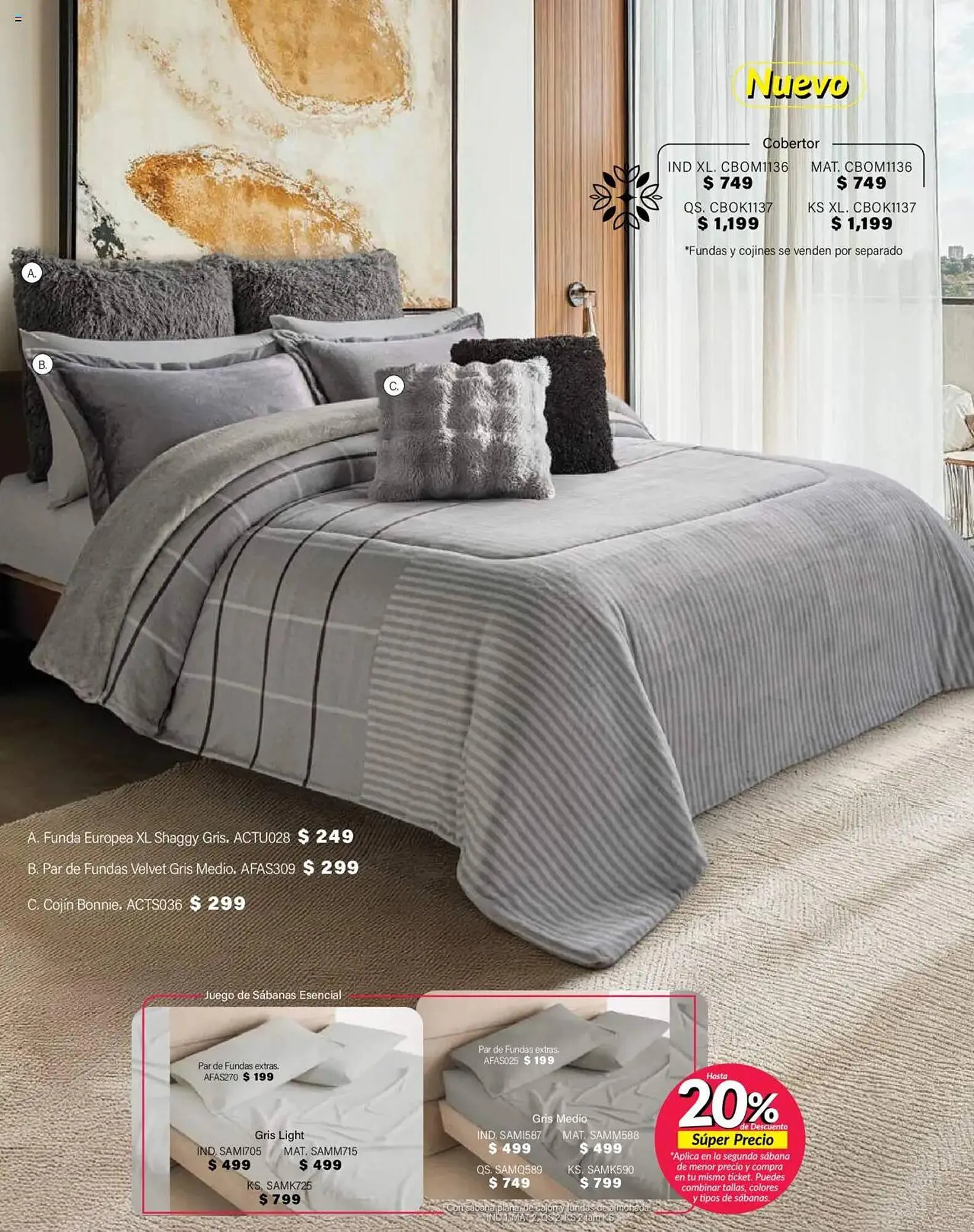 Catálogo de Catálogo Colchas Concord 1 de agosto al 1 de noviembre 2025 - Pagina 713