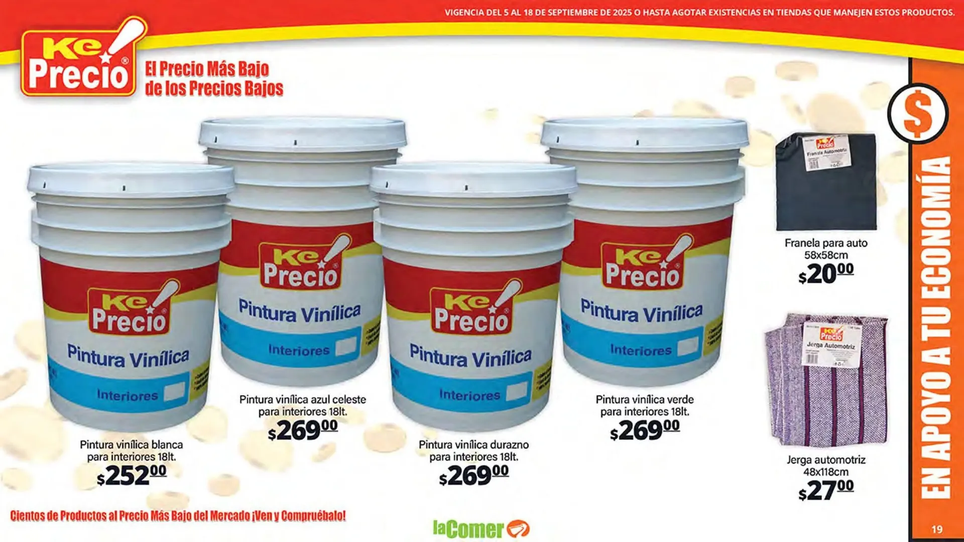 Catálogo de Folleto La Comer 5 de septiembre al 18 de septiembre 2025 - Pagina 19