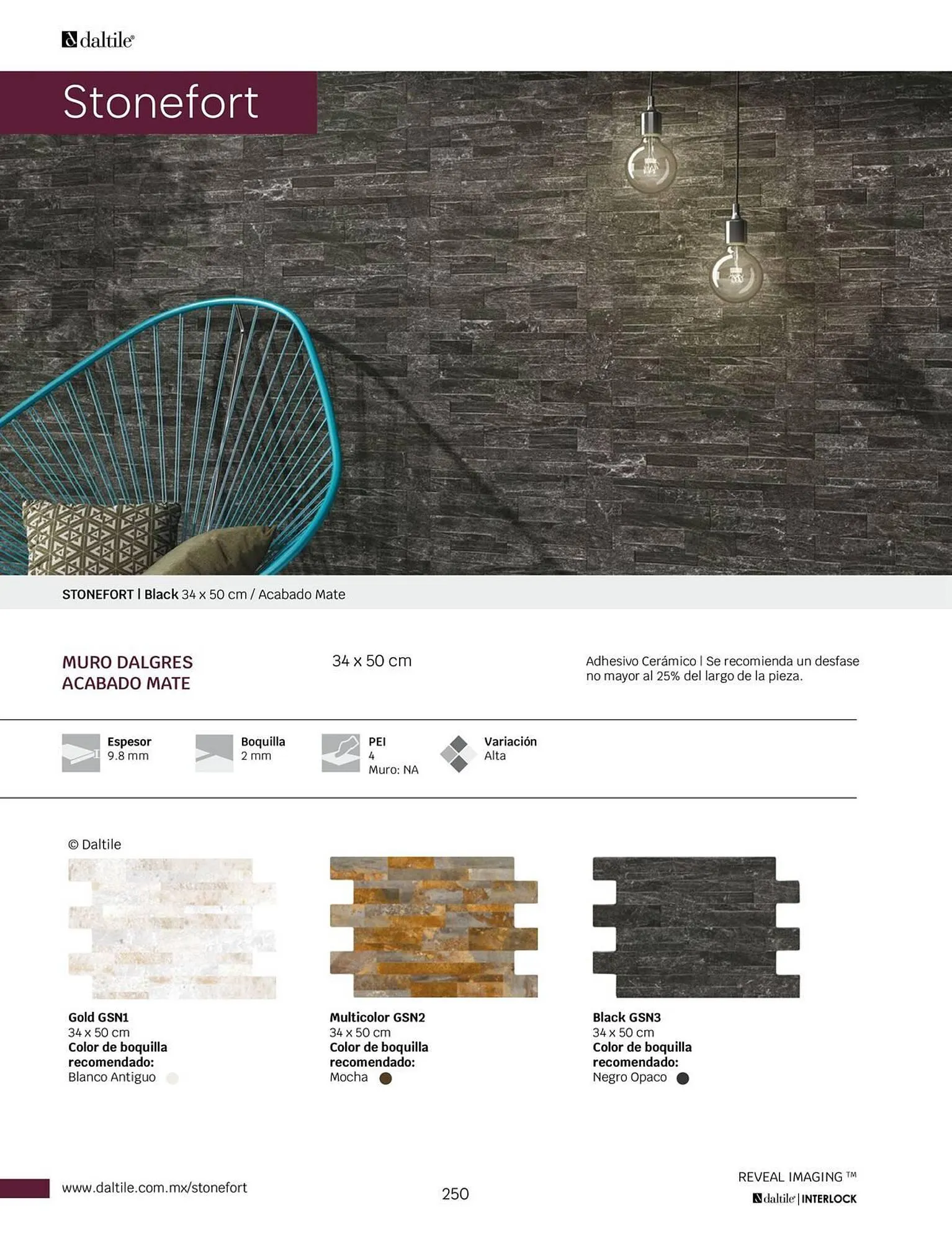 Catálogo de Catálogo Daltile 1 de enero al 31 de diciembre 2024 - Pagina 250