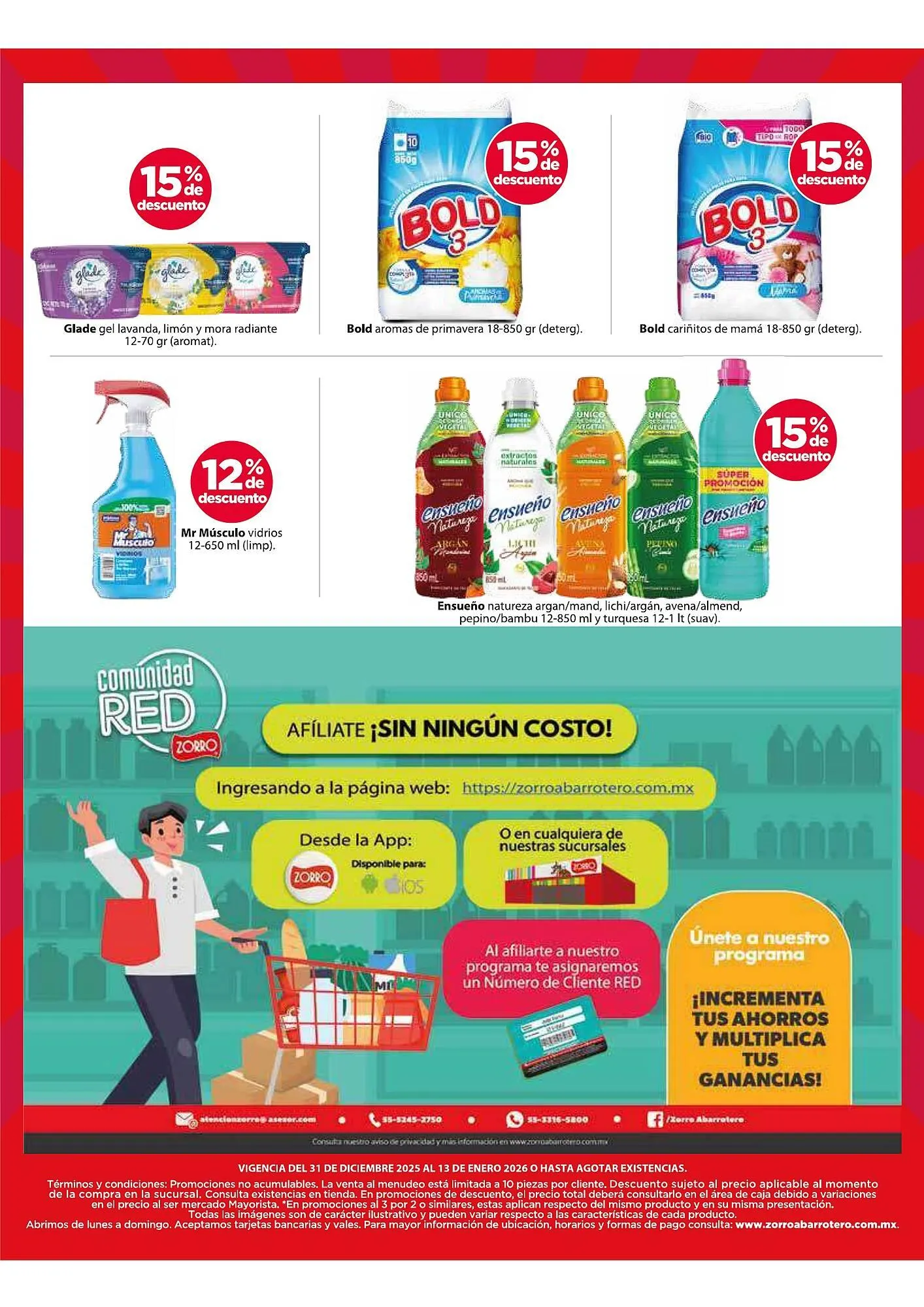 Catálogo de Catálogo Zorro 31 de diciembre al 13 de enero 2026 - Pagina 12