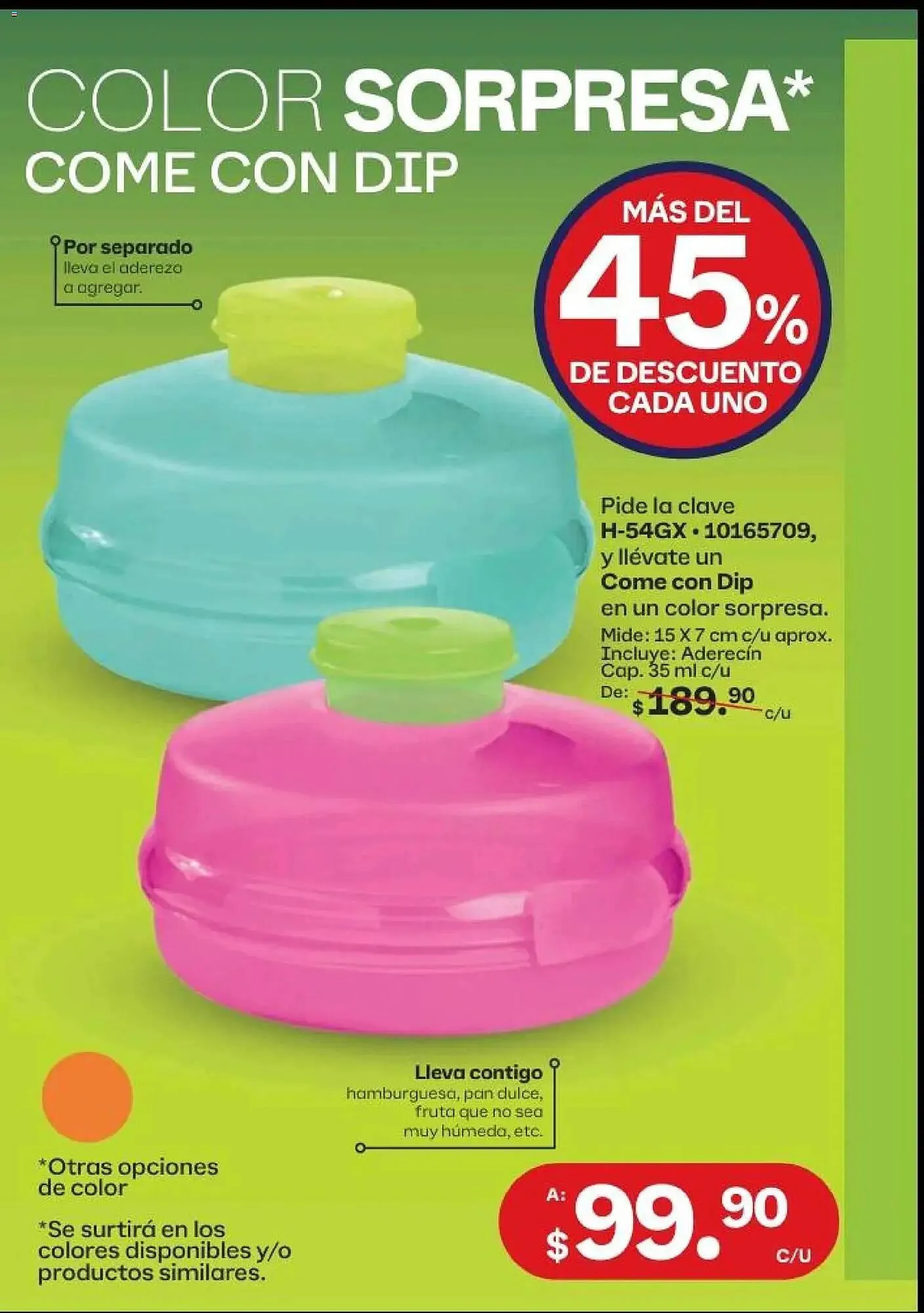 Catálogo de Catálogo Tupperware 20 de abril al 17 de mayo 2026 - Pagina 48