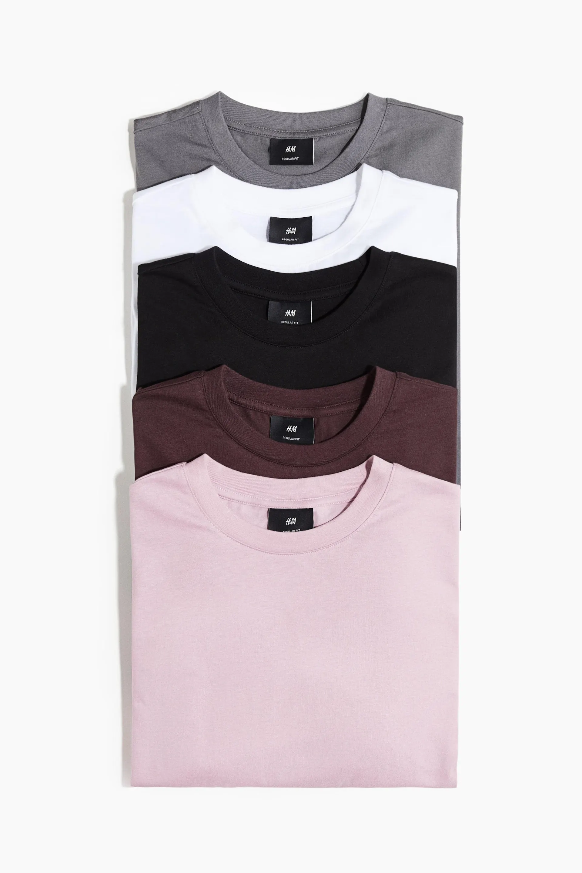 5-pack Playeras Regular Fit