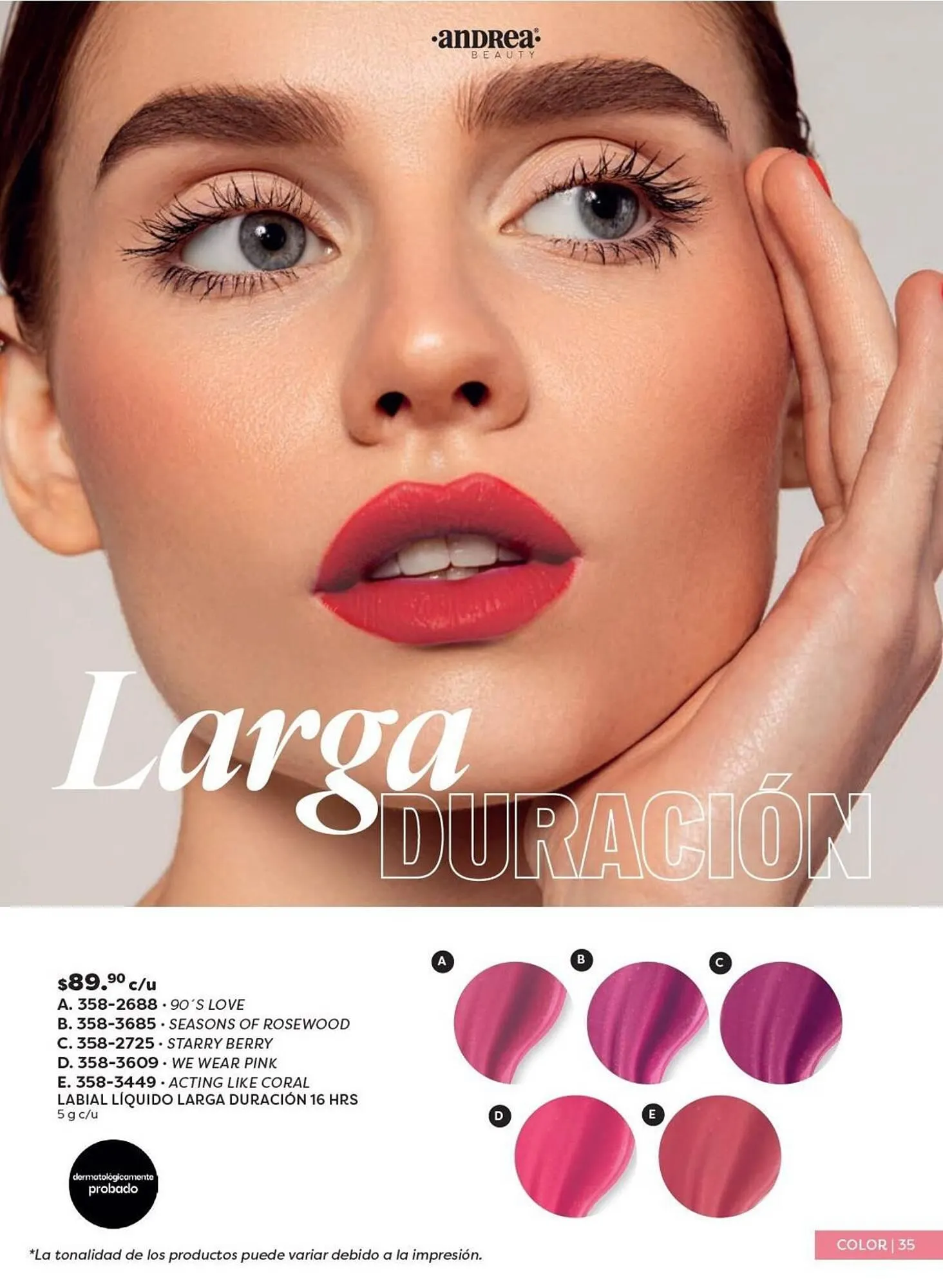 Catálogo de Catálogo Andrea 23 de mayo al 31 de diciembre 2025 - Pagina 35