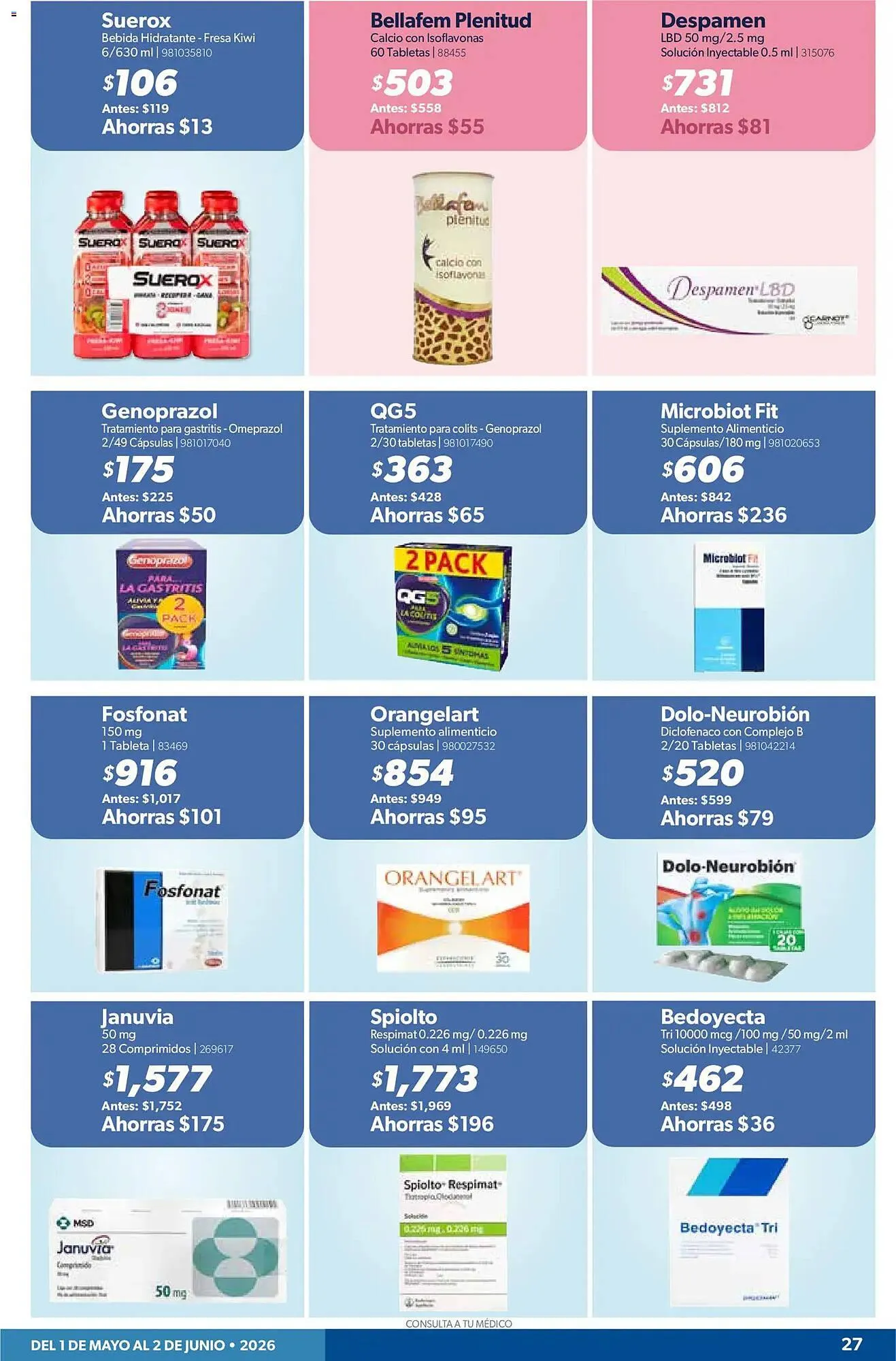 Catálogo de Catálogo Sam's Club 1 de mayo al 3 de junio 2026 - Pagina 27