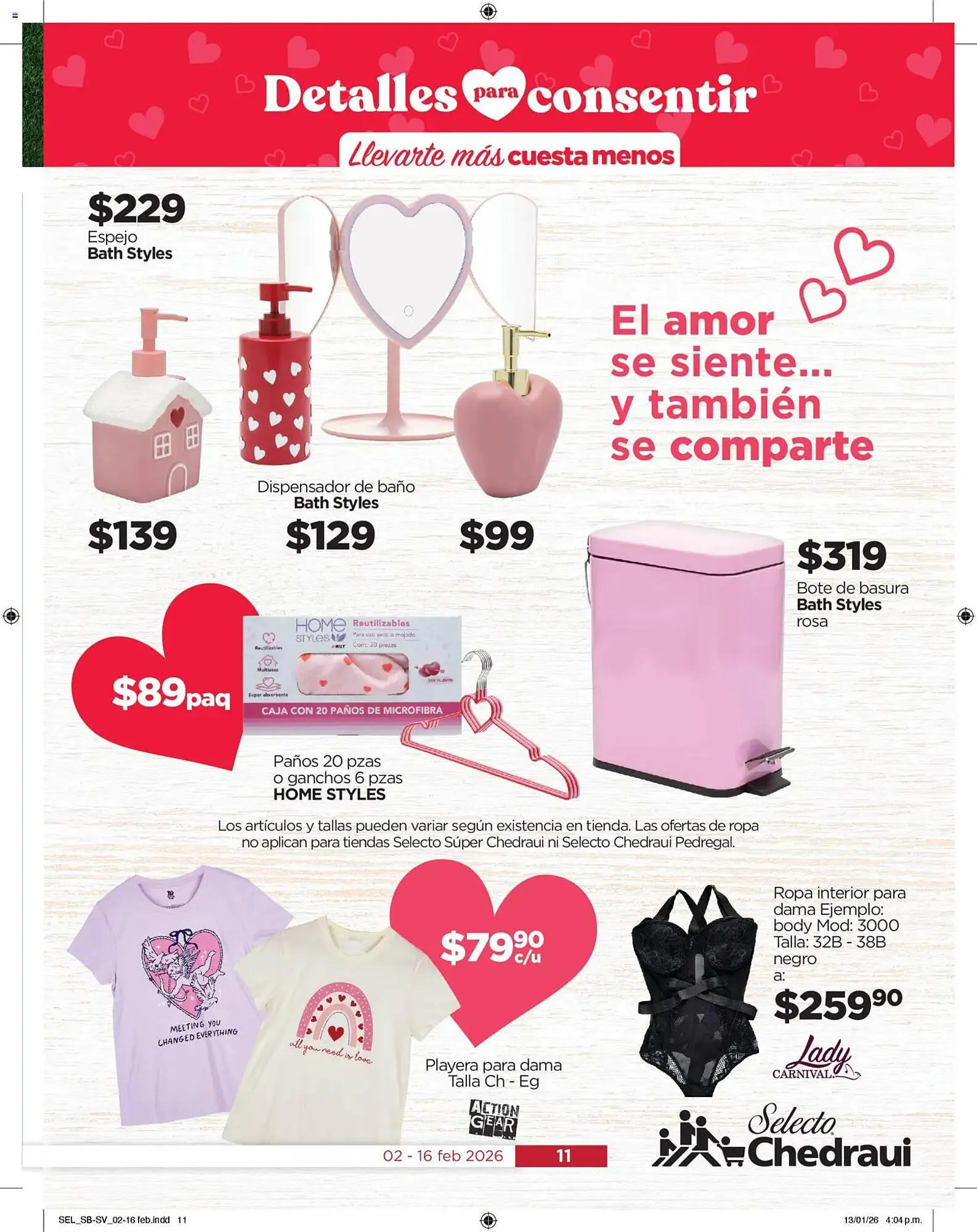 Catálogo de Folleto Chedraui 2 de febrero al 16 de febrero 2026 - Pagina 13
