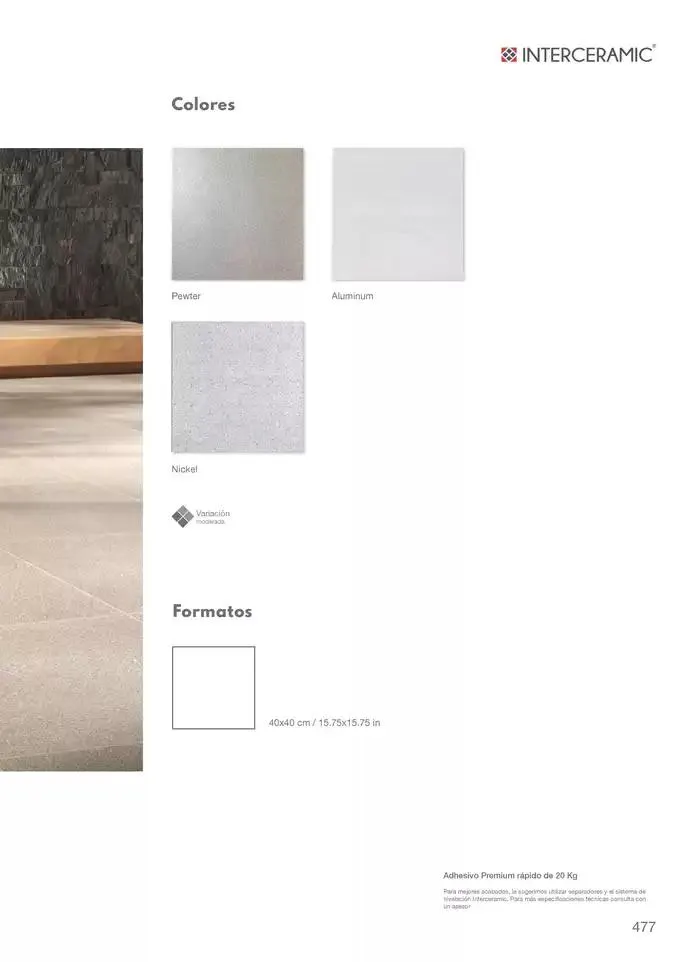 Catálogo de Colección de Pisos y Azulejos 7 de febrero al 7 de febrero 2026 - Pagina 477