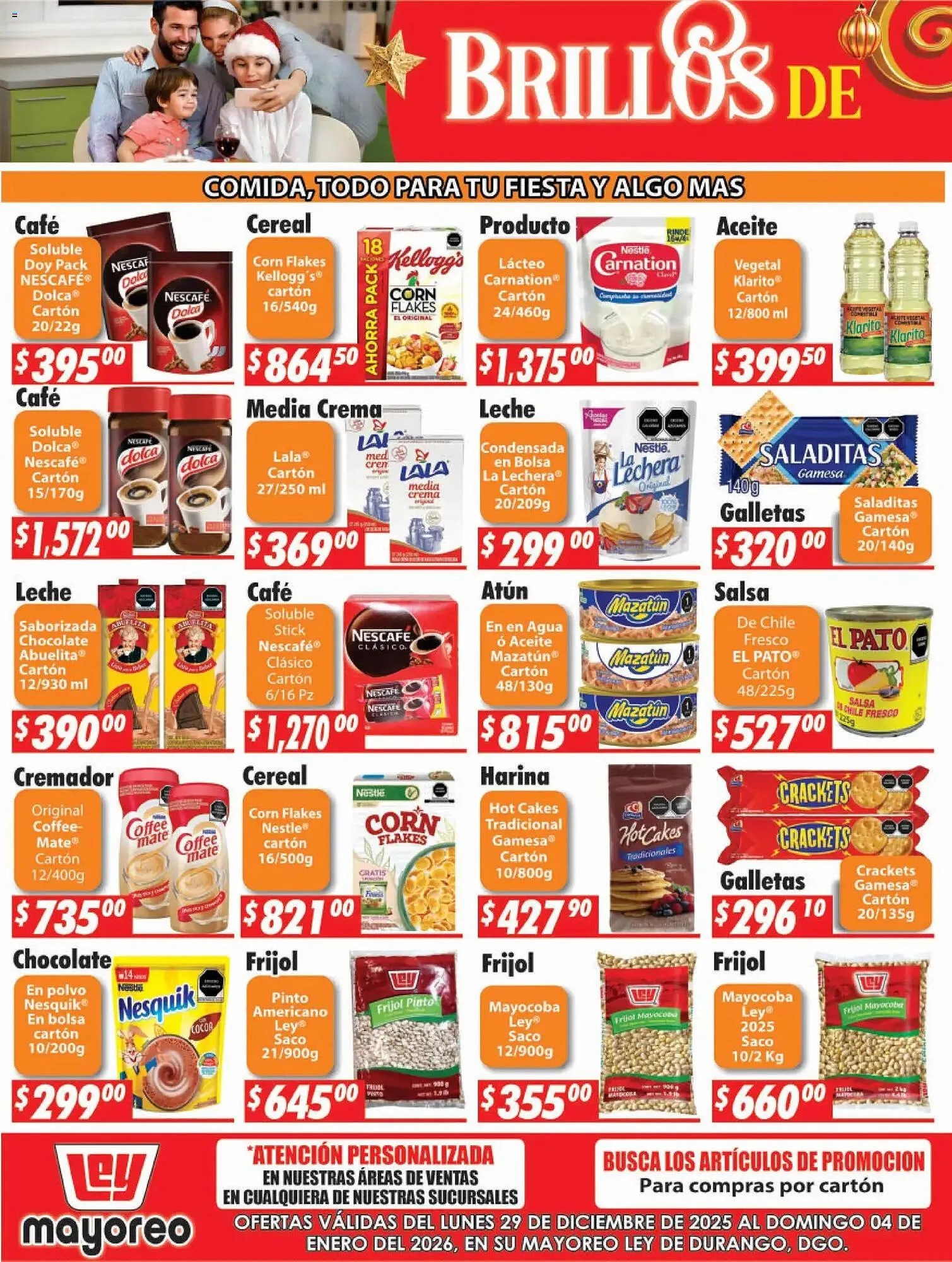 Catálogo de Folleto Casa Ley 29 de diciembre al 4 de enero 2026 - Pagina 2