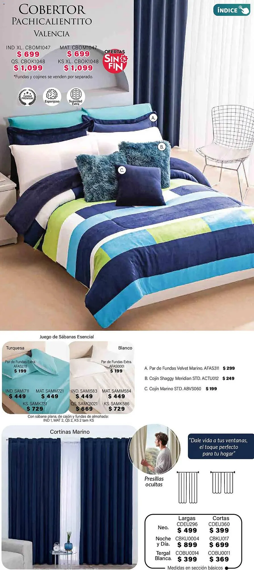 Catálogo de Catálogo Colchas Concord 1 de noviembre al 1 de febrero 2026 - Pagina 303