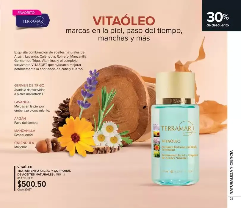 Catálogo de Folleto de mes 3 de octubre al 31 de octubre 2024 - Pagina 21