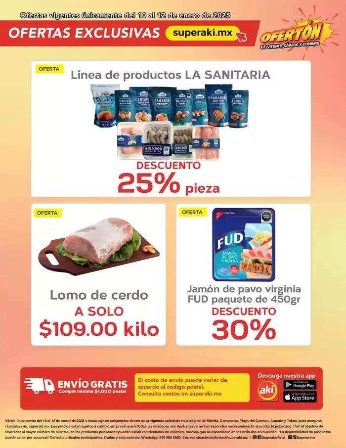 Catálogo de Ofertas exclusivas 10 de enero al 12 de enero 2025 - Pagina 1