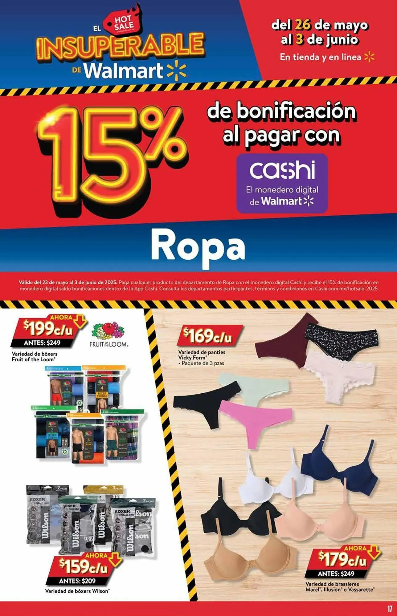 Catálogo de Catálogo Walmart 28 de mayo al 3 de junio 2025 - Pagina 17