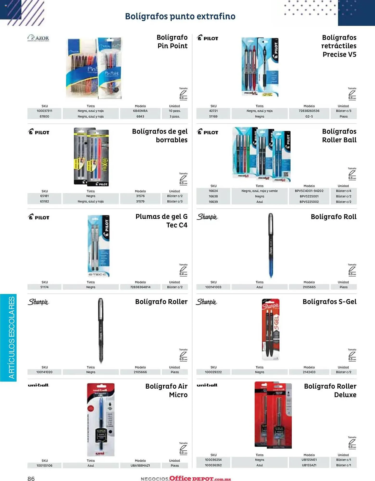 Catálogo de Catálogo Office Depot 12 de enero al 1 de enero 2027 - Pagina 88