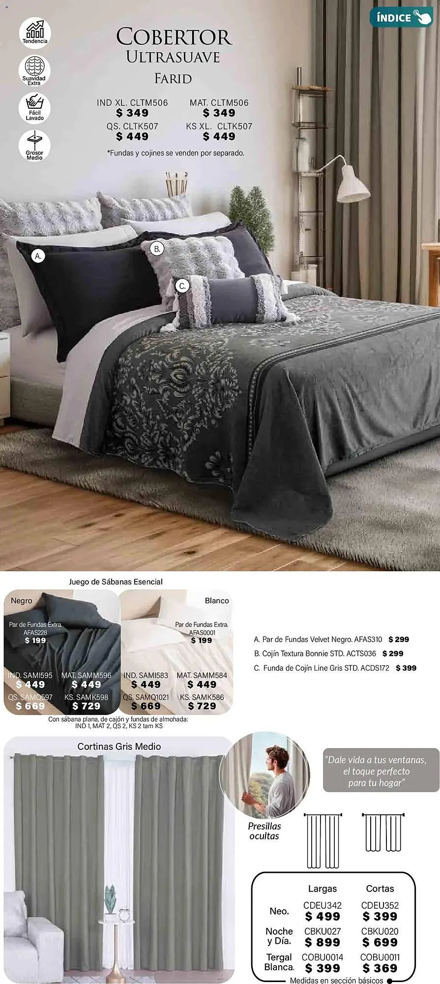 Catálogo de Catálogo Colchas Concord 1 de noviembre al 1 de febrero 2026 - Pagina 407