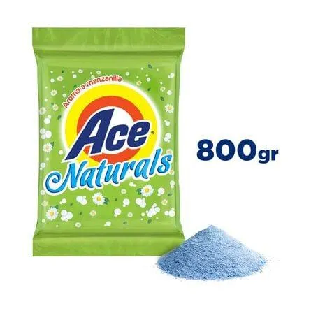 Ace Naturals Aroma a Manzanilla Detergente en Polvo 800g