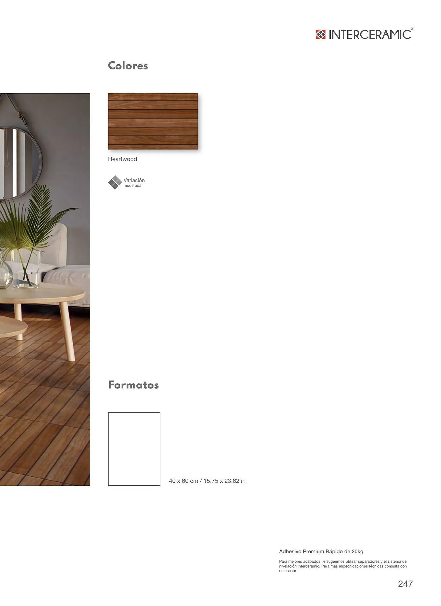 Catálogo de Catálogo Interceramic 12 de marzo al 31 de diciembre 2024 - Pagina 247