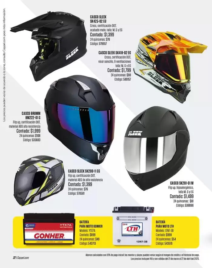 Catálogo de REVISTA MARZO REVISTA MOTOS I 24 de marzo al 27 de abril 2025 - Pagina 22