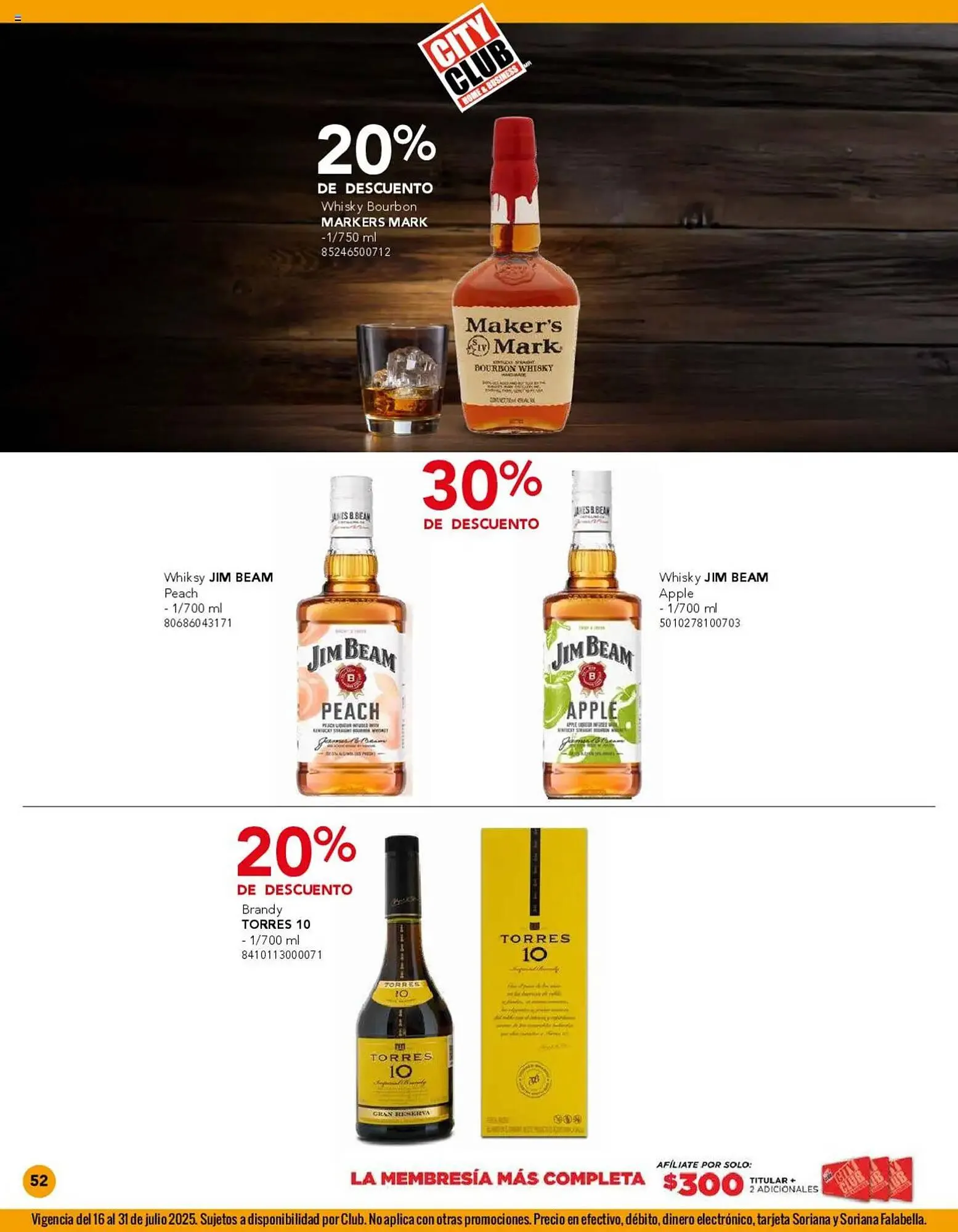 Catálogo de Catálogo City Club 1 de julio al 1 de agosto 2025 - Pagina 52