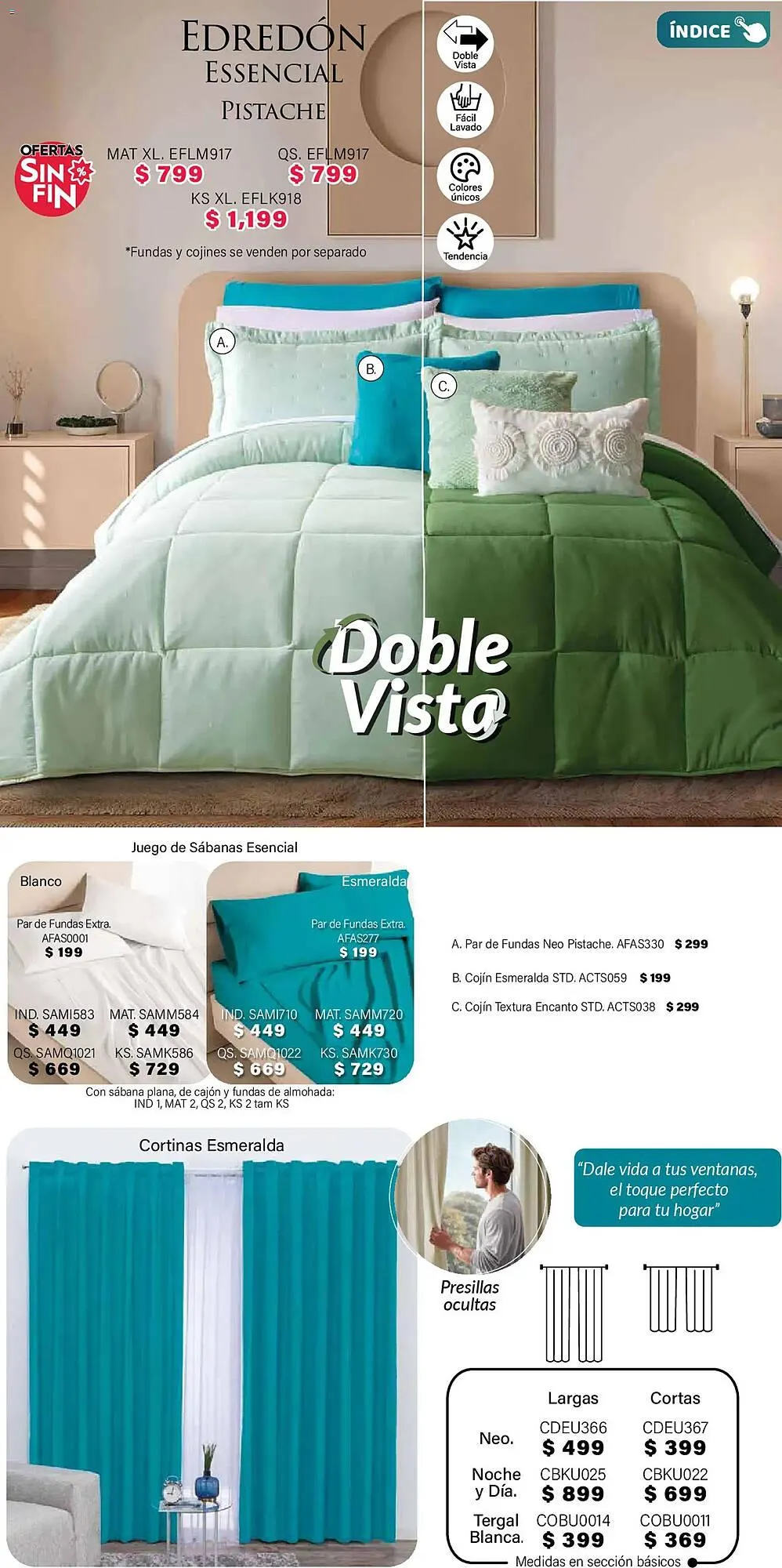 Catálogo de Catálogo Colchas Concord 1 de noviembre al 1 de febrero 2026 - Pagina 154