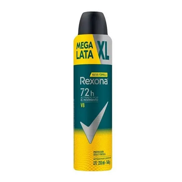 Desodorante Rexona en aerosol fm ap v8 210 ml