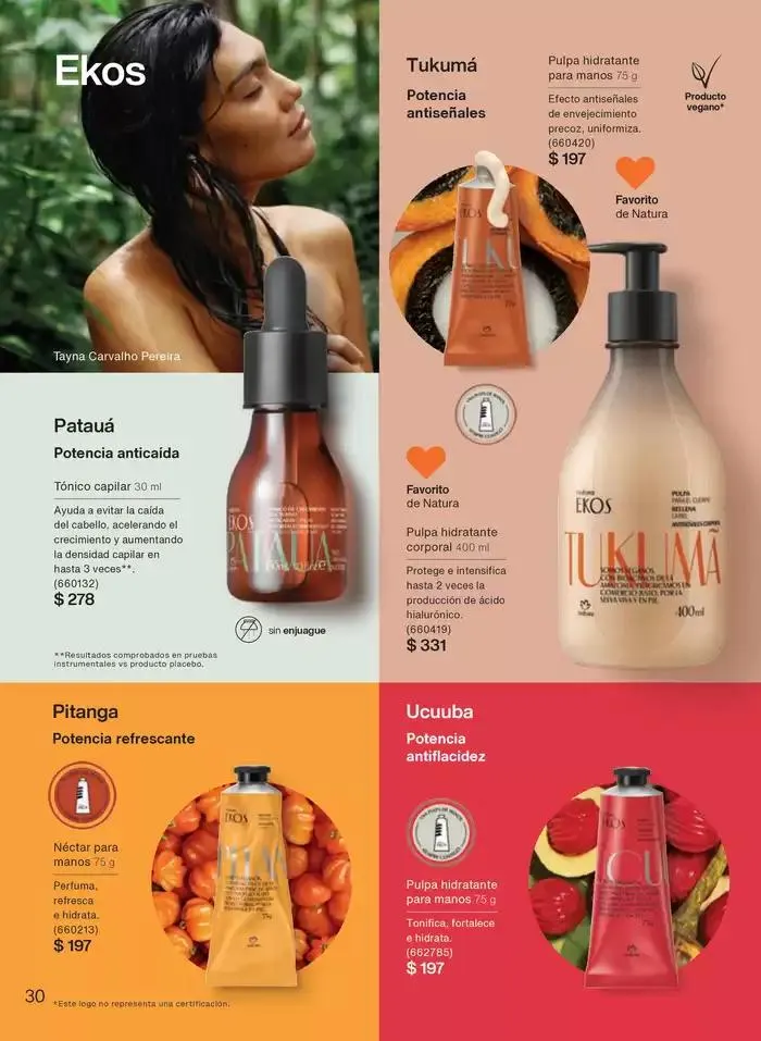 Catálogo de Avon Folleto Natura C7 17 de marzo al 25 de julio 2025 - Pagina 30