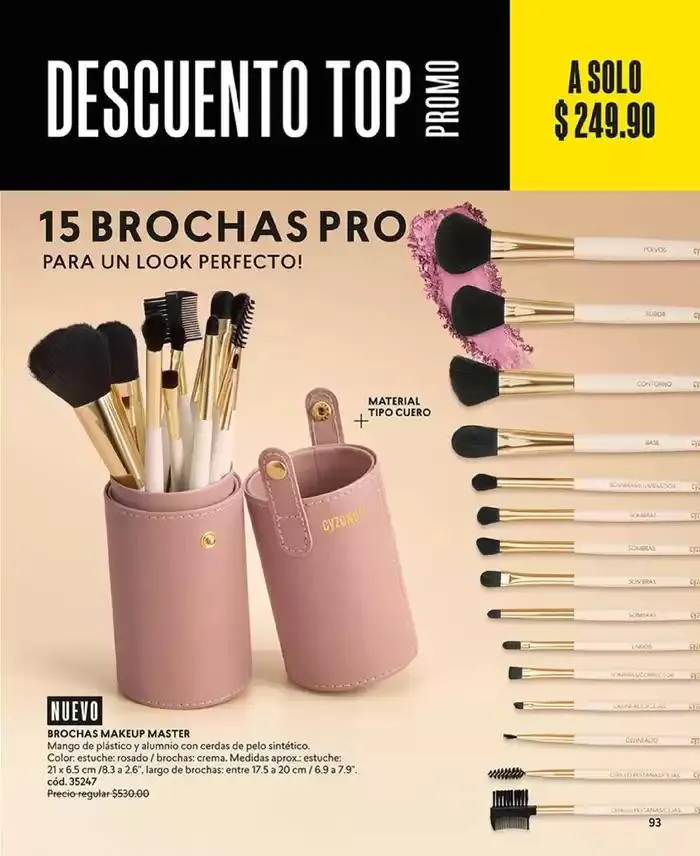 Catálogo de Catálogo Cyzone México C07 1 de julio al 31 de julio 2025 - Pagina 107