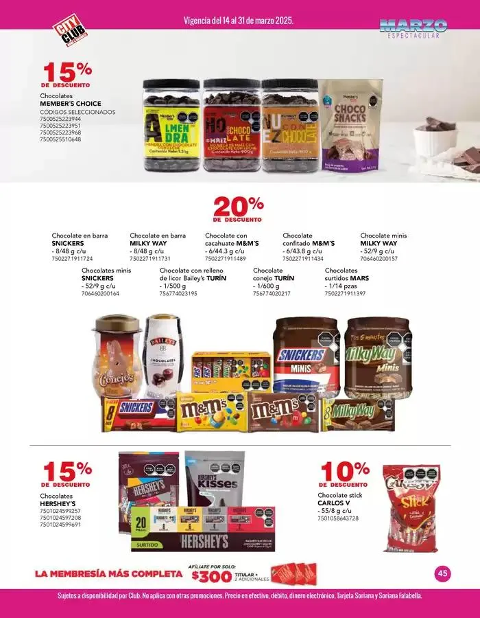 Catálogo de Marzo Espectacular 28 de febrero al 31 de marzo 2025 - Pagina 45