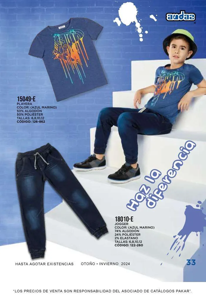 Catálogo de Pakar Audaz 26 de julio al 31 de diciembre 2024 - Pagina 33