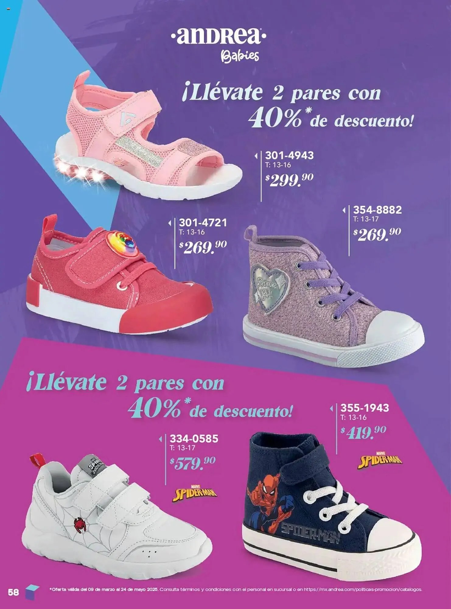Catálogo de Catálogo Andrea 9 de marzo al 24 de mayo 2025 - Pagina 58
