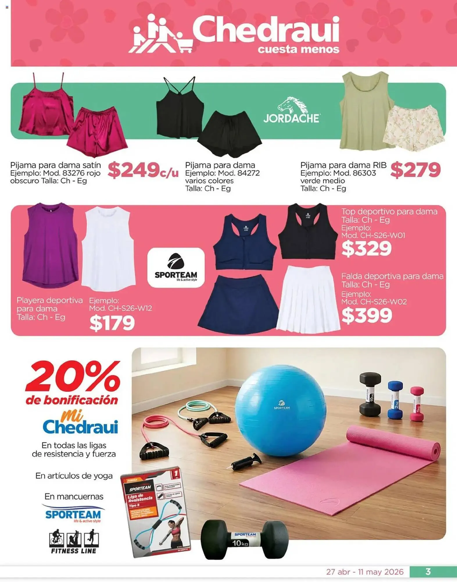 Catálogo de Folleto Chedraui 27 de abril al 12 de mayo 2026 - Pagina 3