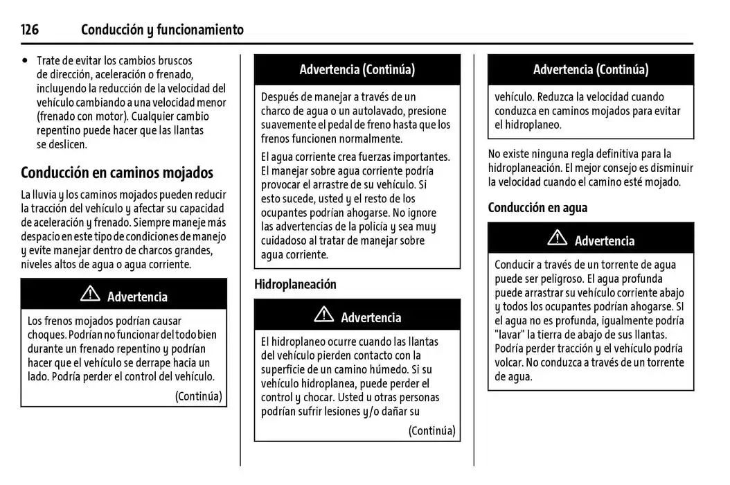 Catálogo de BrightDrop 400 Y BrightDrop 600 Manual del propietario 22 de enero al 31 de diciembre 2025 - Pagina 127